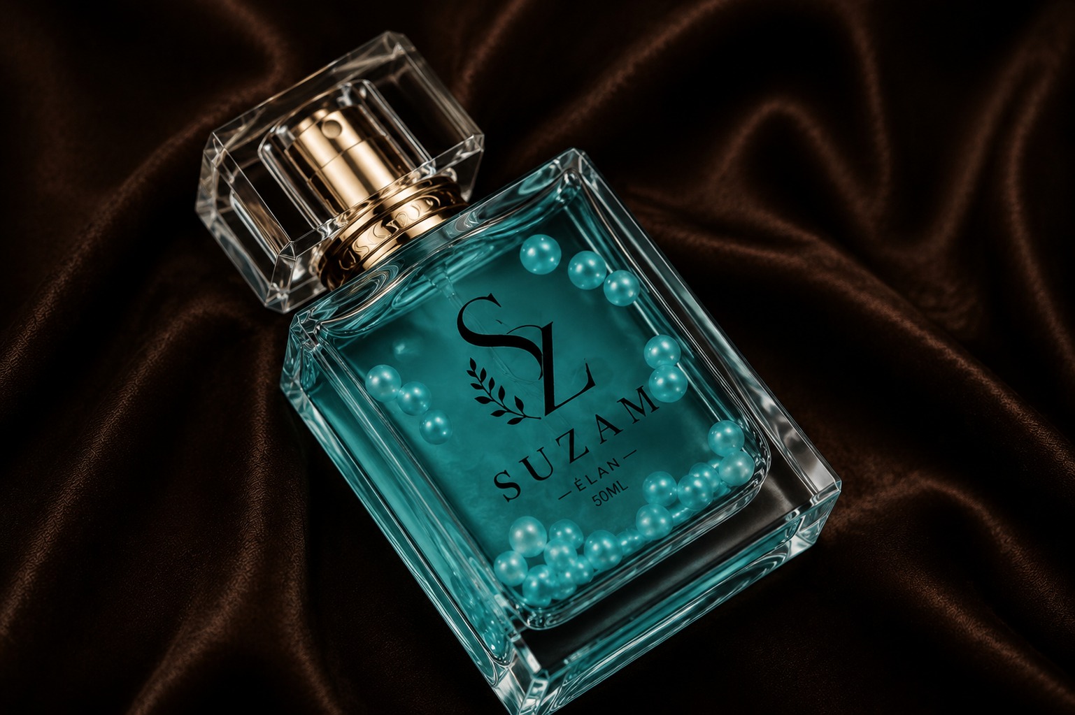 Suzam bottle side view